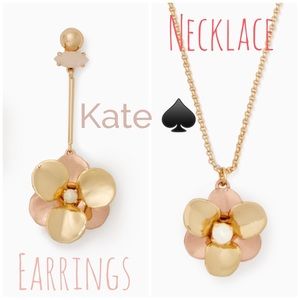 ❗️SOLD❗️Kate spade ♠️ Pick a Posy EarringsNecklace